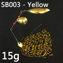 Load image into Gallery viewer, 17g 19g spinner fishing spoon Swisher lure In 12 Colors