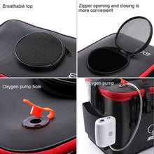 Load image into Gallery viewer, Portable Live Bait Foldable Fishing Bucket