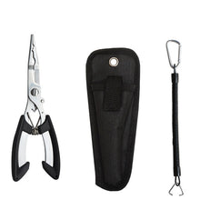 Load image into Gallery viewer, ALMIGHTY EAGLE Fishing Pliers. Fish Line Cutter, Scissors, Mini fish hook remover.