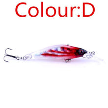Load image into Gallery viewer, 1pc Minnow Fishing Lure 8cm 6.2g Slowly Sinking Artificial Bait