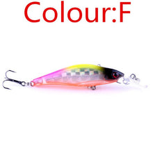 Load image into Gallery viewer, 1pc Minnow Fishing Lure 8cm 6.2g Slowly Sinking Artificial Bait