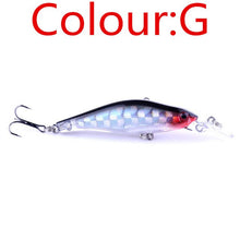 Load image into Gallery viewer, 1pc Minnow Fishing Lure 8cm 6.2g Slowly Sinking Artificial Bait
