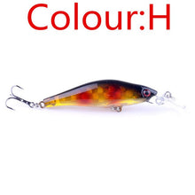 Load image into Gallery viewer, 1pc Minnow Fishing Lure 8cm 6.2g Slowly Sinking Artificial Bait