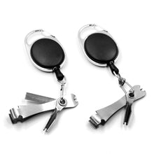 Load image into Gallery viewer, Fishing Quick Knot Tying Tool 4 in 1 Fly Line Clippers w/ Zinger Retractor Combo