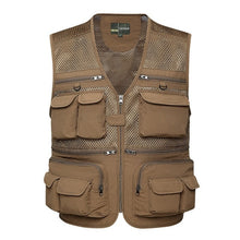 Load image into Gallery viewer, Multi-pockets Fishing Vest. Breathable And Quick Dry Mesh