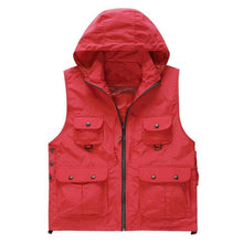Load image into Gallery viewer, Fast Drying, Hooded and Sleeveless Fishing Vest