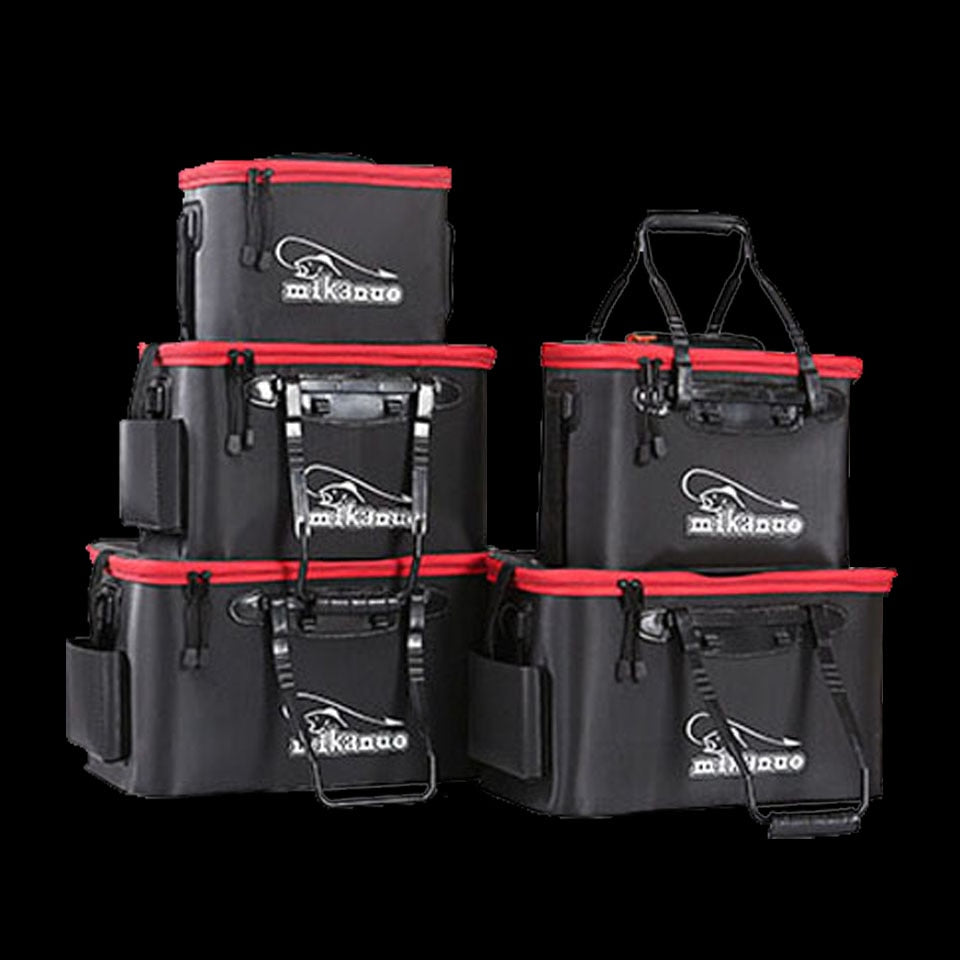 collapsible fish bucket Portable Live Bait Foldable Fishing Bucket – The Fishing Nook