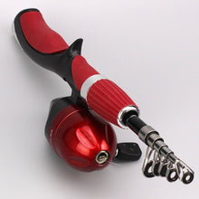 Load image into Gallery viewer, Carbon Fiber Super Fishing Rod With High Quality Fishing Reel 1.4m Length