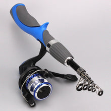 Load image into Gallery viewer, Carbon Fiber Super Fishing Rod With High Quality Fishing Reel 1.4m Length