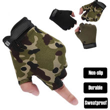 Load image into Gallery viewer, Tactical Half Finger Fishing Gloves Are Anti-Slip And Sweat proof!