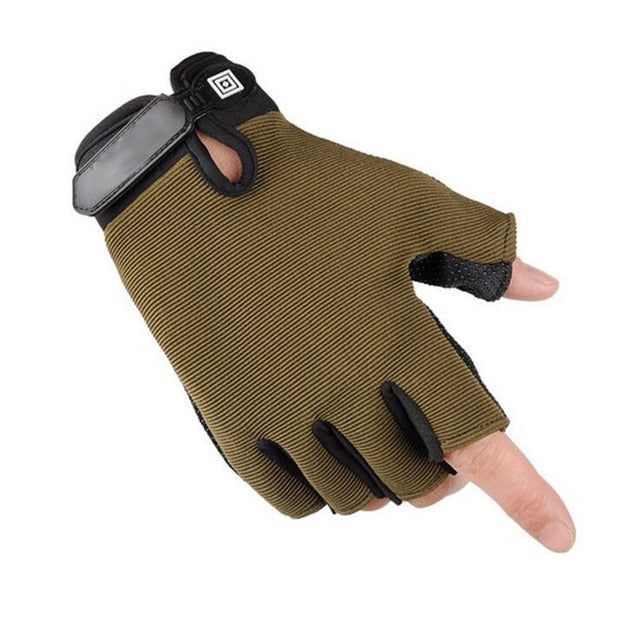 Tactical Half Finger Fishing Gloves Are Anti-Slip And Sweat proof!
