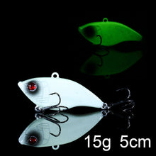Load image into Gallery viewer, Luminous Fishing Jig Metal Minnow Spinner bait