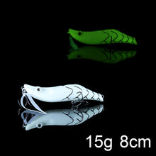 Load image into Gallery viewer, Luminous Fishing Jig Metal Minnow Spinner bait