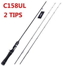 Load image into Gallery viewer, Flexible UL spinning rod 1.58m 1.8m 0.8-5g