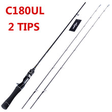 Load image into Gallery viewer, Flexible UL spinning rod 1.58m 1.8m 0.8-5g