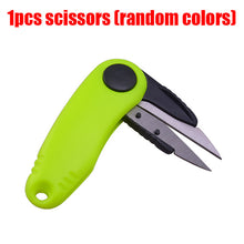 Load image into Gallery viewer, Fast Shrimp-Shaped Stainless Steel Fish Use Scissors. Folding Line Cutter WD-563