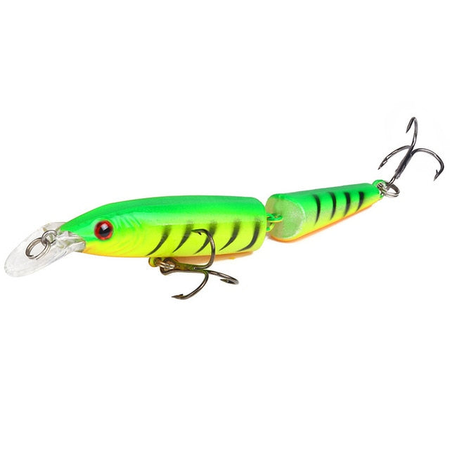 crazy lure fish Crazy Lure 5-Pc set 105mm 9g 2 Segments Fishing Lures – The Fishing Nook