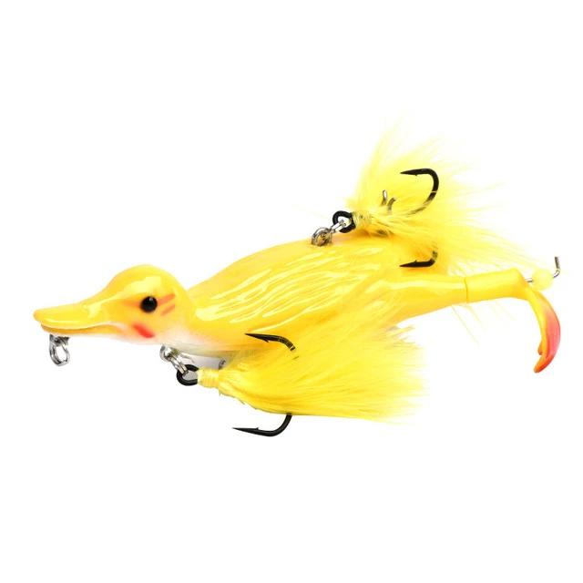 3D Duckling Topwater Fishing Lure. Floating, Plopping And Splashing,