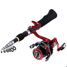 Load image into Gallery viewer, Spinning Fishing Rod with BD2000 Reel Set Olta 1.65m Carbon Fishing Combo