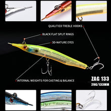 Load image into Gallery viewer, Needle-fish Sinking Pencil Fishing Lure