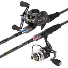 Load image into Gallery viewer, Kingdom KING II Spinning Combo Rod Reel Set 2 pc top section and 2 pc Power Set