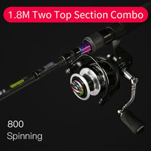 Load image into Gallery viewer, Kingdom KING II Spinning Combo Rod Reel Set 2 pc top section and 2 pc Power Set