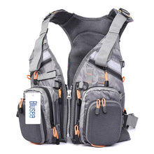 Load image into Gallery viewer, Fly Fishing Vest For Breathable Comfort With Adjustable Straps And Multiple Pockets