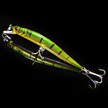 Load image into Gallery viewer, 5PC Minnow Wobblers Lure 3D Eyes Hard Plastic Lures Crankbait