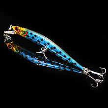 Load image into Gallery viewer, 5PC Minnow Wobblers Lure 3D Eyes Hard Plastic Lures Crankbait