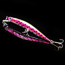 Load image into Gallery viewer, 5PC Minnow Wobblers Lure 3D Eyes Hard Plastic Lures Crankbait