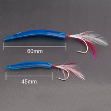 Load image into Gallery viewer, 6pcs hard plastic fishing lures 45 mm or 60mm