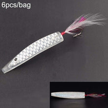 Load image into Gallery viewer, 6pcs hard plastic fishing lures 45 mm or 60mm