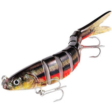 Load image into Gallery viewer, Multi Jointed Swimbait Pike Lure Hard Baits Fishing Tackle for Bass or Trout