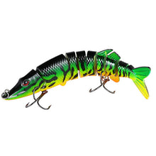 Load image into Gallery viewer, Multi Jointed Swimbait Pike Lure Hard Baits Fishing Tackle for Bass or Trout