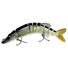 Load image into Gallery viewer, Multi Jointed Swimbait Pike Lure Hard Baits Fishing Tackle for Bass or Trout