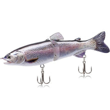 Load image into Gallery viewer, Multi Jointed Swimbait Pike Lure Hard Baits Fishing Tackle for Bass or Trout