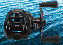 Load image into Gallery viewer, HE-150 Bait casting Reel 6+1BB 6.6:1 Right or Left Handle Fishing Reel For Deep Sea Fishing