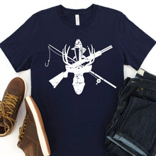 Load image into Gallery viewer, Men's  Hunting Fishing Deer T-Shirt