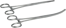 Load image into Gallery viewer, Straight and Curved Hemostat Forceps Locking Clamps Stainless Steel
