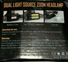 Load image into Gallery viewer, 3 in 1 High Powered LED Headlamp Flashlight High Quality