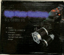 Load image into Gallery viewer, 3 in 1 High Powered LED Headlamp Flashlight High Quality