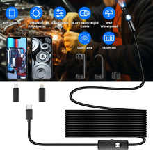 Load image into Gallery viewer, Endoscope Camera 1920P HD IP67 Waterproof Inspection Borescope Tool