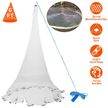 Load image into Gallery viewer, 6ft Radius Fishing Cast Net