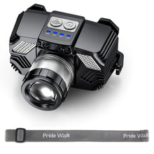 Load image into Gallery viewer, Motion Sensor LED HeadLamp