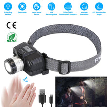 Load image into Gallery viewer, Motion Sensor LED HeadLamp