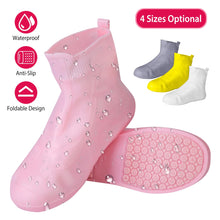 Load image into Gallery viewer, Waterproof Shoe Covers Reusable Not-Slip Rain Shoe