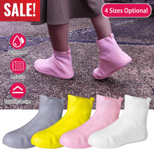 Load image into Gallery viewer, Waterproof Shoe Covers Reusable Not-Slip Rain Shoe