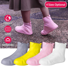 Load image into Gallery viewer, Waterproof Shoe Covers Reusable Not-Slip Rain Shoe