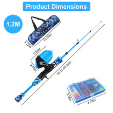 Load image into Gallery viewer, Kids Fishing Pole Set