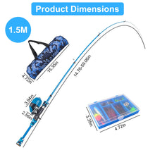 Load image into Gallery viewer, Kids Fishing Pole Set